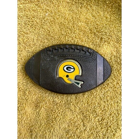 Vintage Green Bay Packers NFL Belt Buckle - Picture 1 of 5